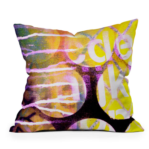 Sophia Buddenhagen Streak Outdoor Throw Pillow