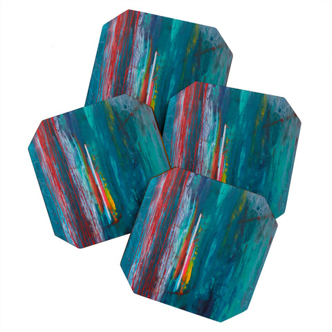 Sophia Buddenhagen Stretched Coaster Set