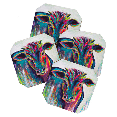 Sophia Buddenhagen Texas Cow Coaster Set