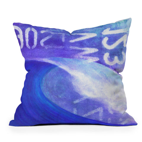 Sophia Buddenhagen The Wave Outdoor Throw Pillow
