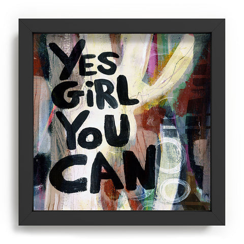 Sophia Buddenhagen Yes Girl You Can Recessed Framing Square