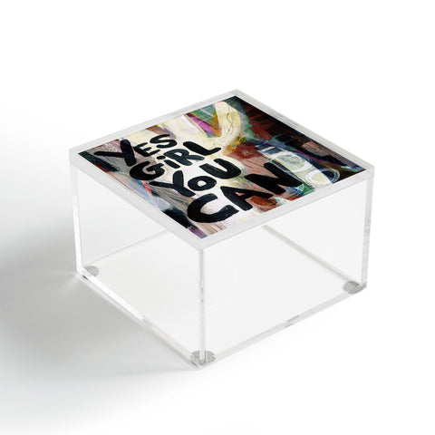 Sophia Buddenhagen Yes Girl You Can Acrylic Box