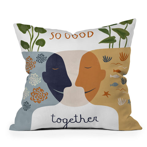 sophiequi Were So Good Together Outdoor Throw Pillow