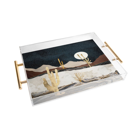 SpaceFrogDesigns Desert View Acrylic Tray