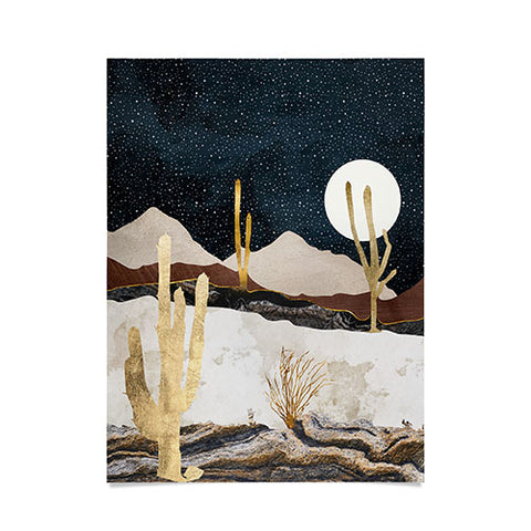 SpaceFrogDesigns Desert View Poster
