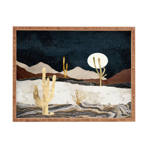 SpaceFrogDesigns Desert View Rectangular Tray