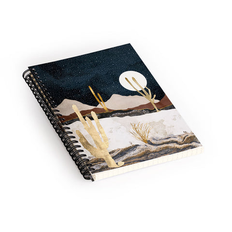 SpaceFrogDesigns Desert View Spiral Notebook
