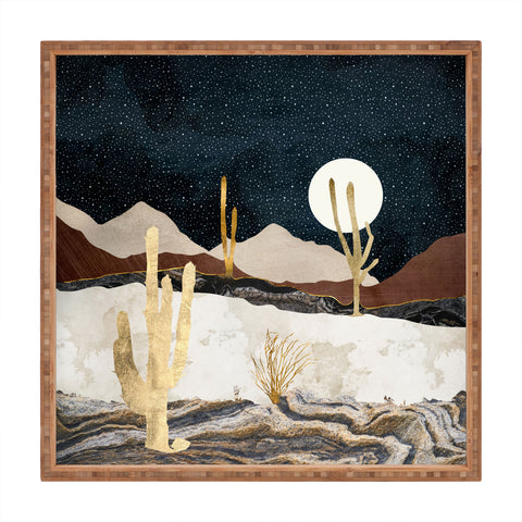 SpaceFrogDesigns Desert View Square Tray