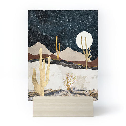 SpaceFrogDesigns Desert View Mini Art Print