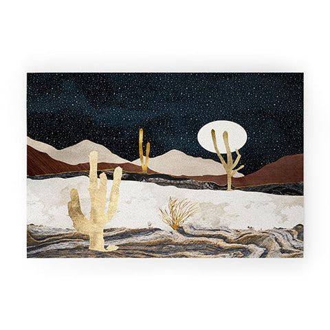 SpaceFrogDesigns Desert View Welcome Mat