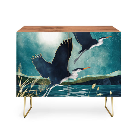 SpaceFrogDesigns Evening Heron Credenza