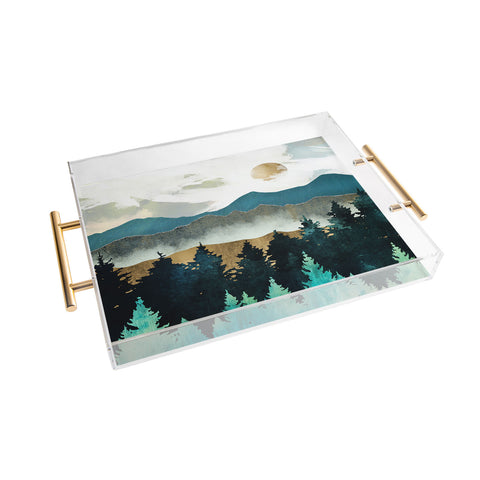 SpaceFrogDesigns Forest Mist Acrylic Tray