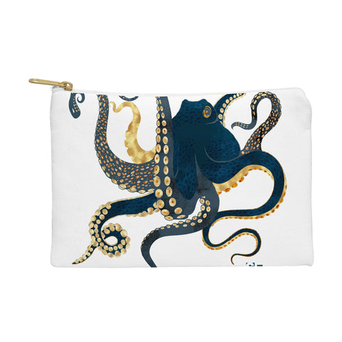 SpaceFrogDesigns Metallic Octopus IV Pouch