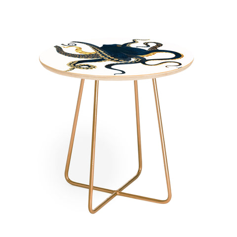 SpaceFrogDesigns Metallic Octopus IV Round Side Table