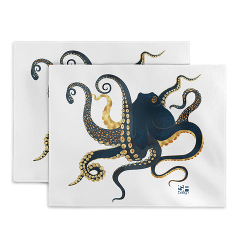 SpaceFrogDesigns Metallic Octopus IV Placemat