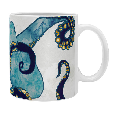 SpaceFrogDesigns Metallic Octopus VI Coffee Mug
