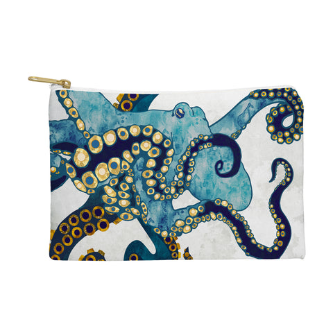SpaceFrogDesigns Metallic Octopus VI Pouch