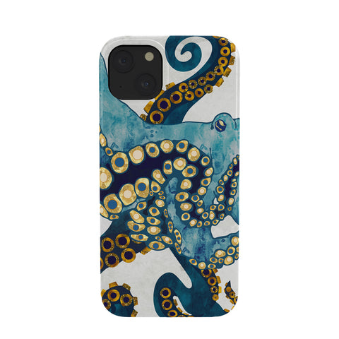 SpaceFrogDesigns Metallic Octopus VI Phone Case