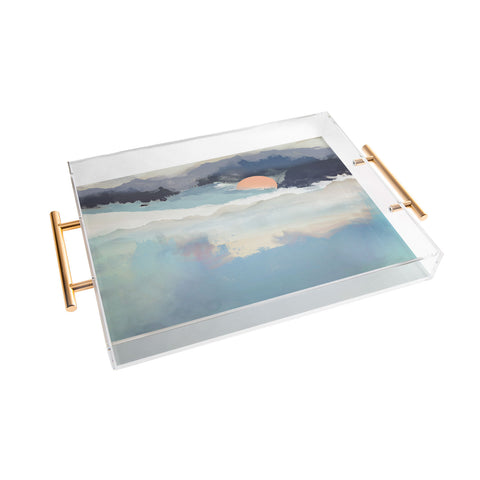 SpaceFrogDesigns Mountain Dream Acrylic Tray