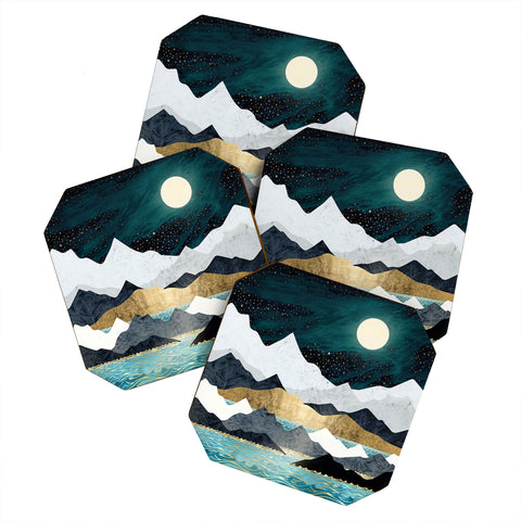 SpaceFrogDesigns Ocean Stars Coaster Set