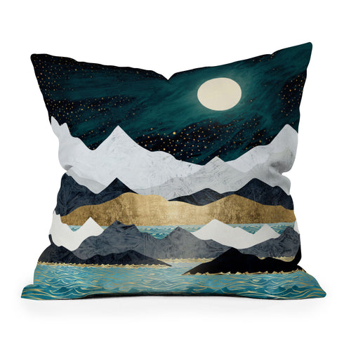 SpaceFrogDesigns Ocean Stars Outdoor Throw Pillow