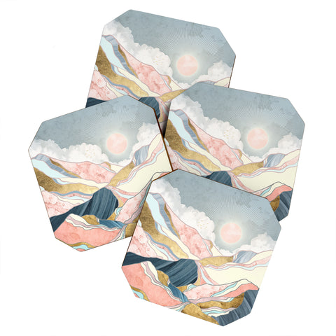 SpaceFrogDesigns Spring Morning Coaster Set