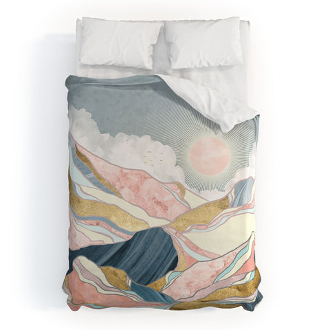 SpaceFrogDesigns Spring Morning Duvet Cover