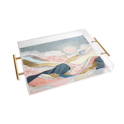 SpaceFrogDesigns Spring Morning Acrylic Tray