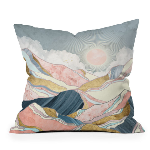 SpaceFrogDesigns Spring Morning Outdoor Throw Pillow