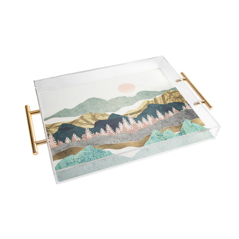 SpaceFrogDesigns Summer Vista Acrylic Tray