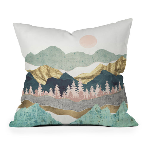 SpaceFrogDesigns Summer Vista Outdoor Throw Pillow