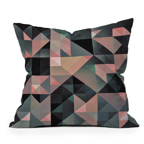 Spires Pale Mourning Outdoor Throw Pillow