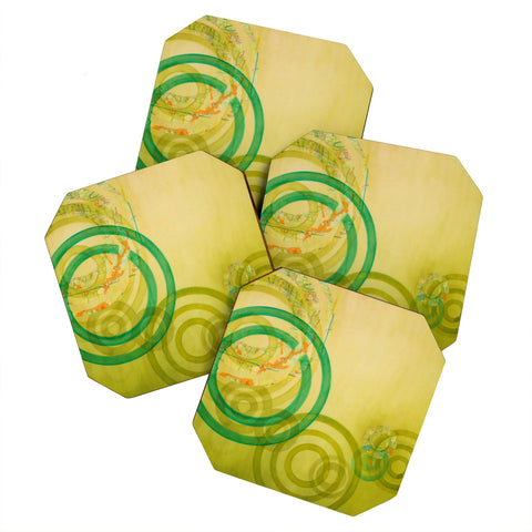 Stacey Schultz Circle World Mellow Coaster Set