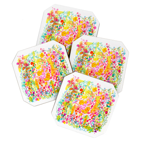 Stephanie Corfee Bubble Garden Coaster Set