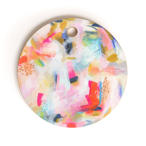 Stephanie Corfee Busy Day Cutting Board Round