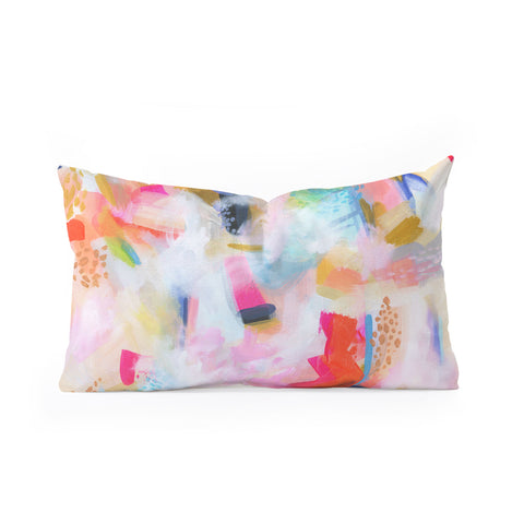 Stephanie Corfee Busy Day Oblong Throw Pillow