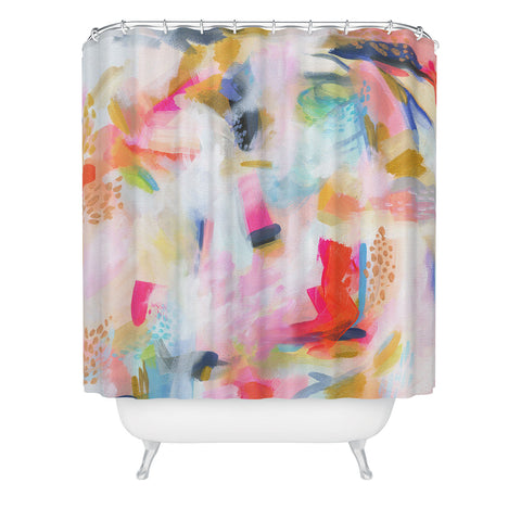 Stephanie Corfee Busy Day Shower Curtain