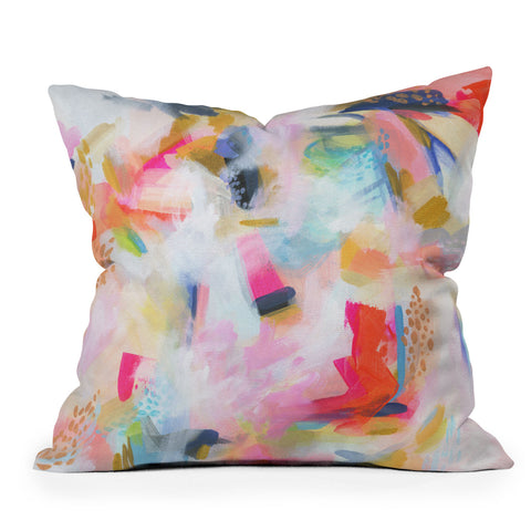 Stephanie Corfee Busy Day Outdoor Throw Pillow