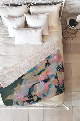 Stephanie Corfee Eye Candy Fleece Throw Blanket