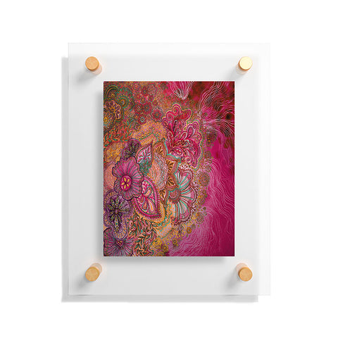 Stephanie Corfee Flourish Berry Floating Acrylic Print