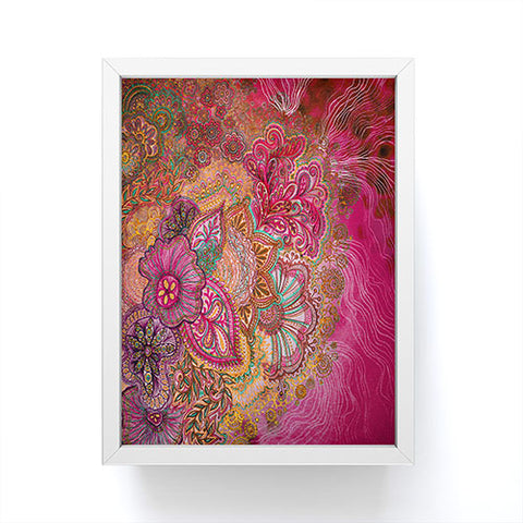 Stephanie Corfee Flourish Berry Framed Mini Art Print