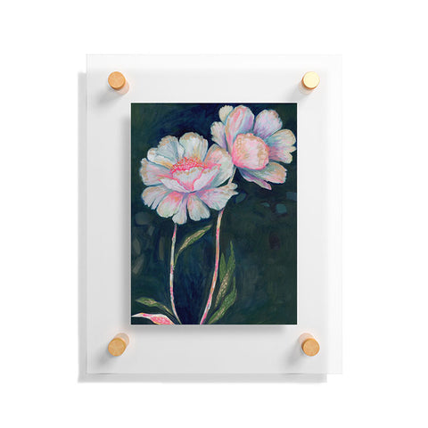 Stephanie Corfee Flowers In The Dark Floating Acrylic Print