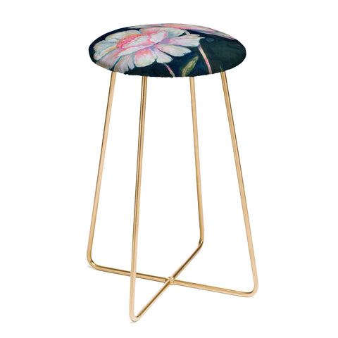 Stephanie Corfee Flowers In The Dark Counter Stool