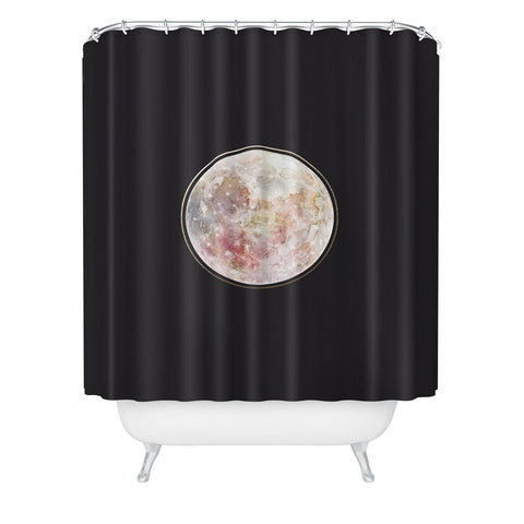 Stephanie Corfee Full Moon I Shower Curtain