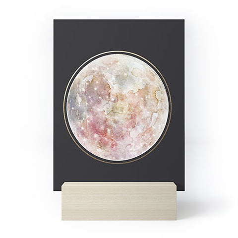 Stephanie Corfee Full Moon I Mini Art Print
