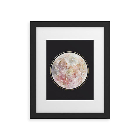 Stephanie Corfee Full Moon I Framed Art Print