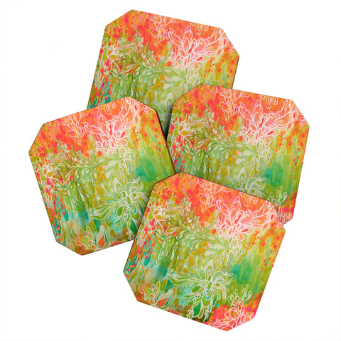 Stephanie Corfee Hanging Gardens Coaster Set