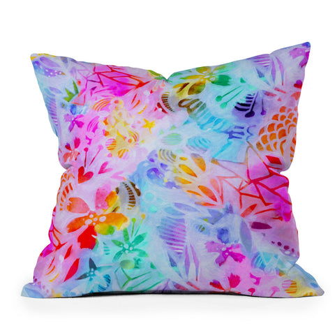 Stephanie Corfee Magic Outdoor Throw Pillow