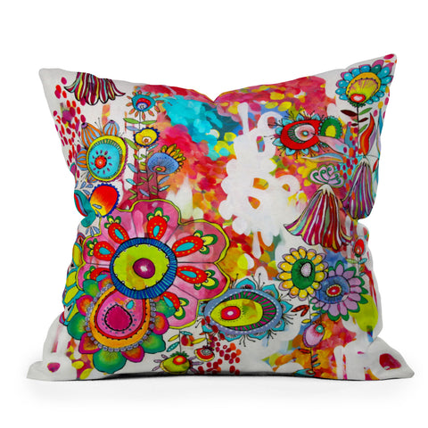 Stephanie Corfee Miss Penelope Outdoor Throw Pillow