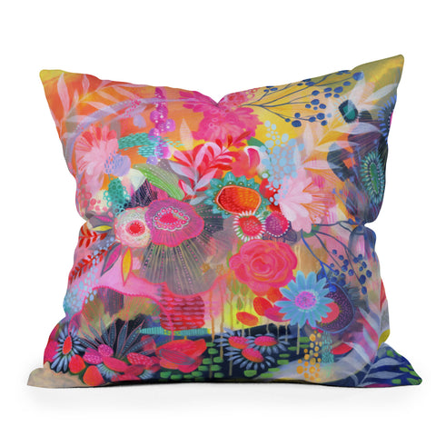 Stephanie Corfee Overflowing Outdoor Throw Pillow